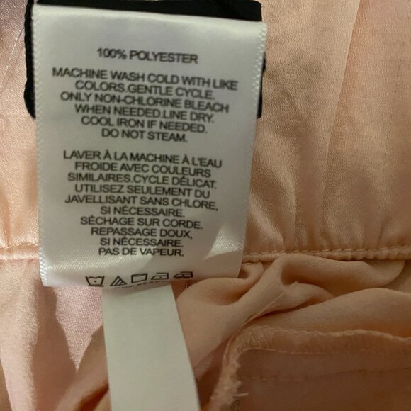 Express Pink Extreme High Rise Satin Cargo Jogger Size L NWT - Picture 9 of 11